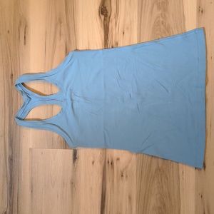 Pristine Lululemon Racerback Tank Dusty Blue Size 4